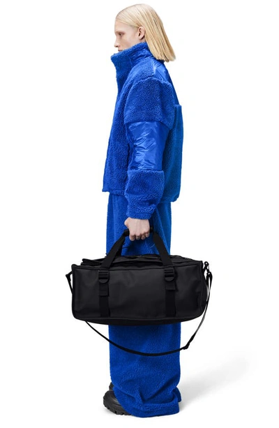 Rains Trail Mountaineer Duffel Bag In Black