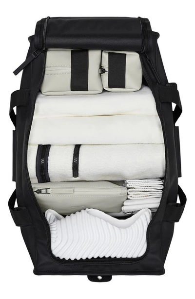 Rains Trail Mountaineer Duffel Bag In Black