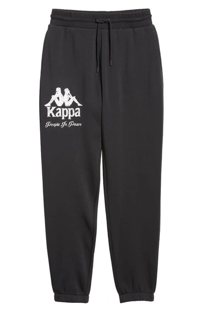 Shop Kappa Authentic Colt Graphic Joggers In Jet-black