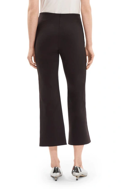Shop Theory Core Kick Flare Crop Pants In Mink