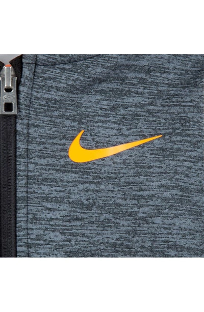 Shop Nike Therma Dri-fit Speckle Colorblock Hoodie & Joggers Set In Trenchie Black