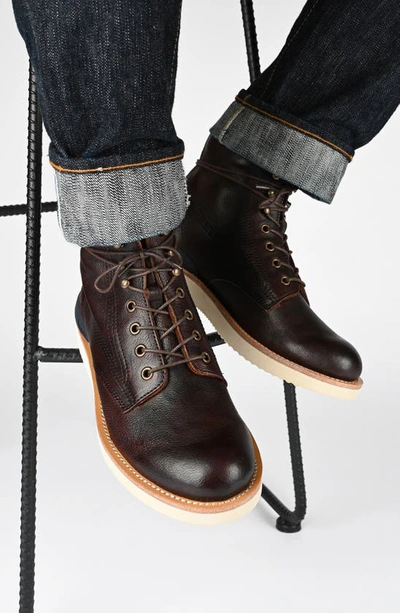 Shop Taft Leather Boot In Chili