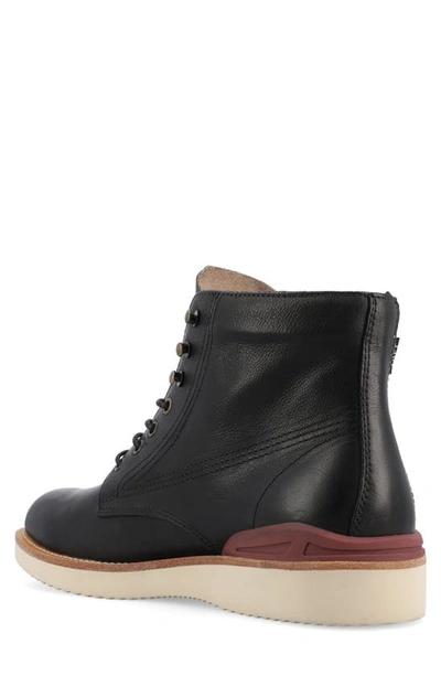 Shop Taft Leather Boot In Black