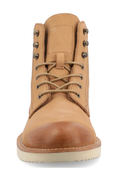 Shop Taft Leather Boot In Beige
