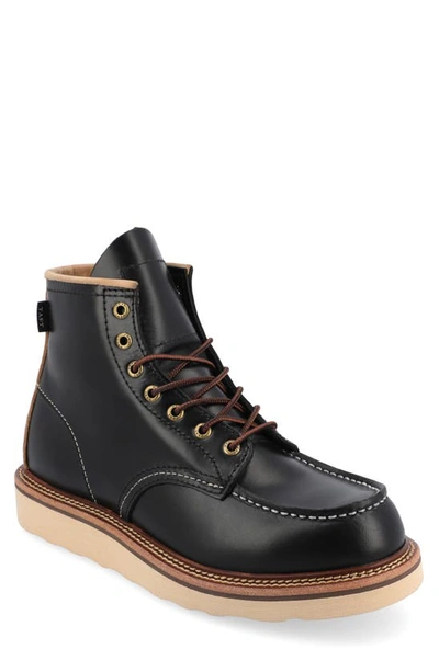 Shop Taft Leather Boot In Black