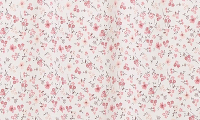 Petite Plume Luxe Floral Pima Cotton Maternity Nightgown In Dorset Floral
