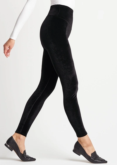 Yummie Velvet Shaping Legging In Black