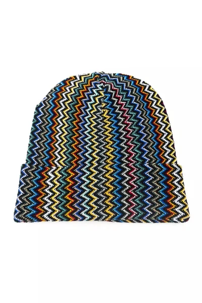 Shop Missoni Ssoni Wool Hat In Multi
