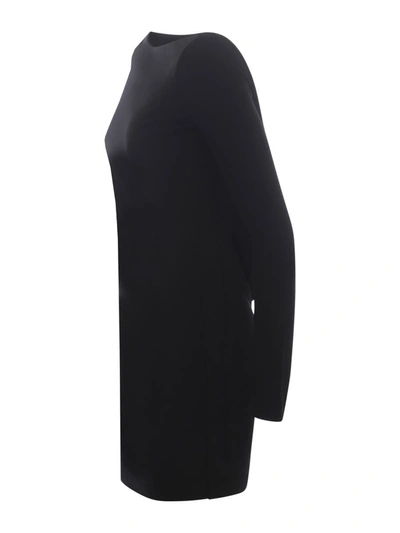 Shop Dsquared2 Dress Short   "open Back" In Black