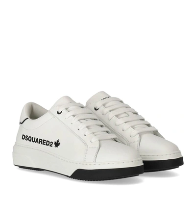 Shop Dsquared2 Free Military Green Brown Sneaker