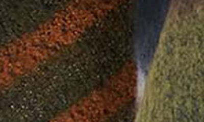 Barbour Isla Boucle Tartan Green Blue Cape In Classic