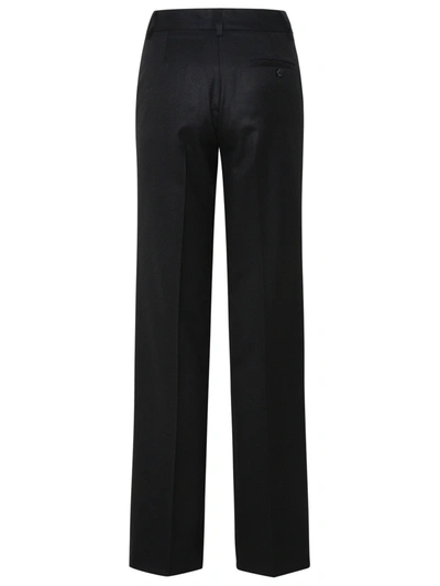 Shop Dolce & Gabbana Black Flannel Flare Pants Woman
