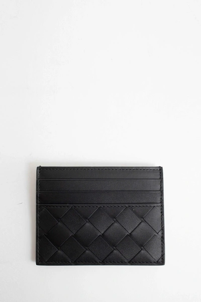 Shop Bottega Veneta Man Black Wallets & Cardholders