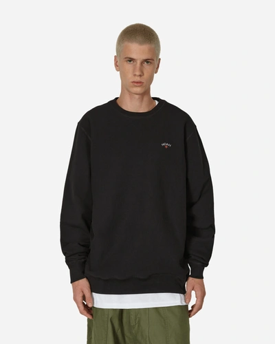 Shop Noah Classic Crewneck Sweatshirt In Black