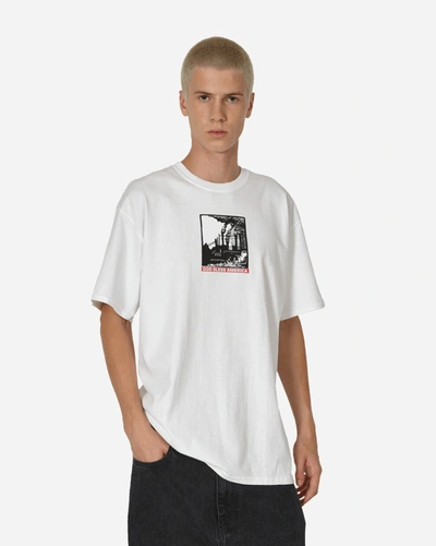 Shop Noah God Bless T-shirt In White