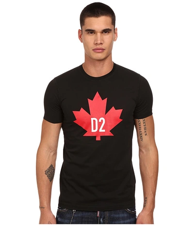 Dsquared2 Maple Leaf D2 Classic Fit T-shirt