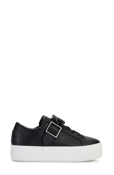 Karl Lagerfeld Verio Platform Sneaker In Black