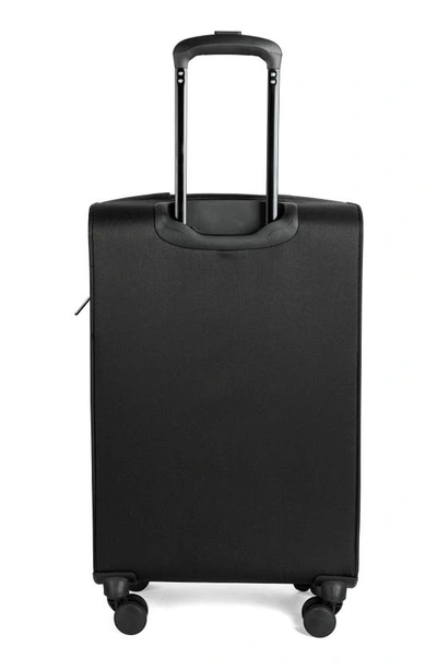 Shop Vince Camuto Shauna 20" Softshell Spinner Suitcase In Black