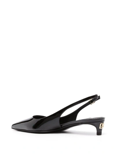 Shop Dolce & Gabbana Half Heel Shoes Black
