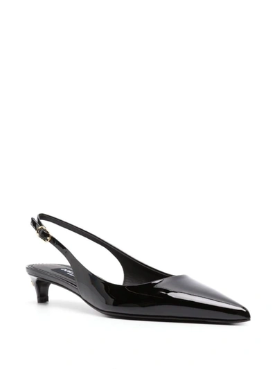 Shop Dolce & Gabbana Half Heel Shoes Black