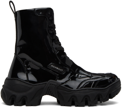 Shop Rombaut Black Boccaccio Ii Boots In Black Patent