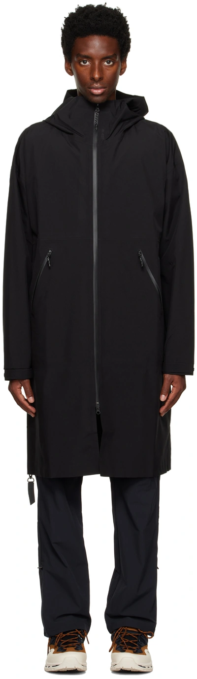 Shop Blæst Black Rovde Coat In Black 900