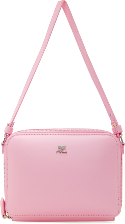 Shop Courrèges Pink Cloud Bag In Candy Pink