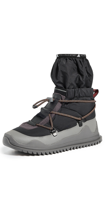 Shop Adidas By Stella Mccartney Asmc Cold. Rdy Winterboots Black/grey Four/active Orange