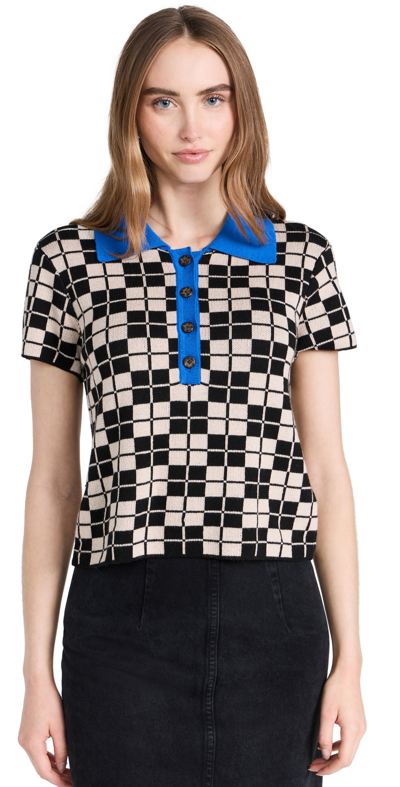 Shop Mother The Offsides Henley Top Check This
