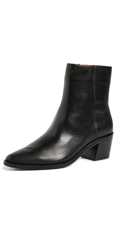 Shop Madewell The Everten Ankle Boot True Black