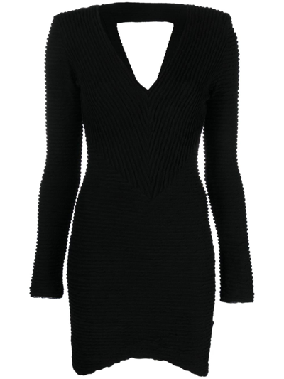 Shop Iro Othilie Short Dress In Black
