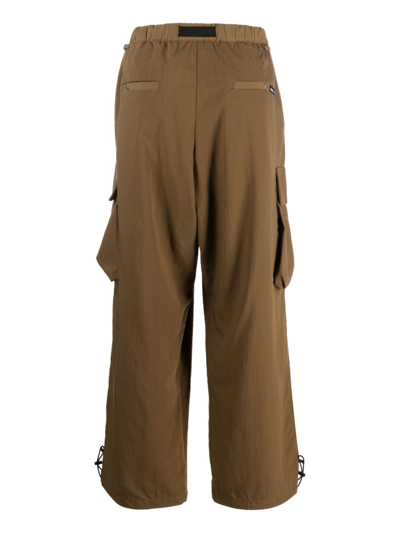 F/ce X Gramicci Nylon Cargo Trousers In Brown