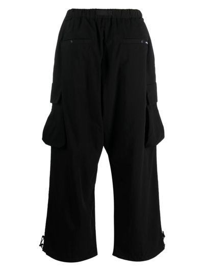 Shop F/ce X Gramicci Nylon Cargo Trousers In Black