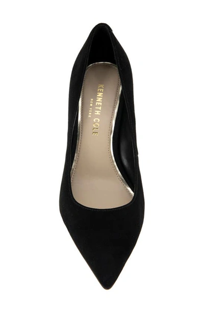 Shop Kenneth Cole New York Romi Pointed Toe Pump In Black Suede