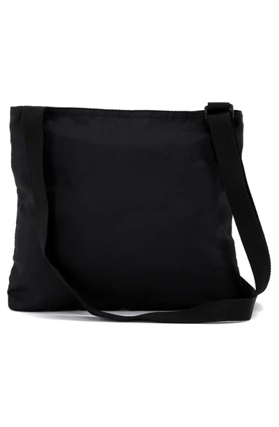 Shop Lesportsac Madison Slim Nylon Crossbody Bag In Jet Black L