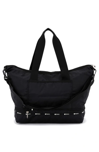 Shop Lesportsac Candace Weekend Travel Bag In Jet Black
