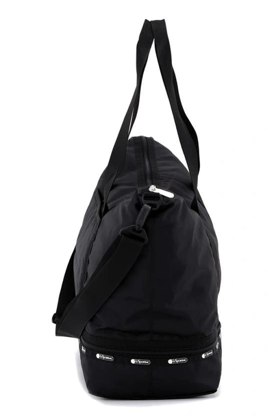Shop Lesportsac Candace Weekend Travel Bag In Jet Black