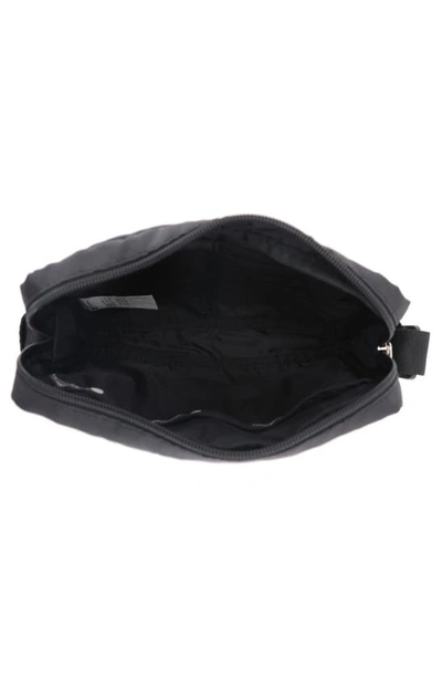 Lesportsac Candace Convertible Nylon Crossbody Strap In Jet Black