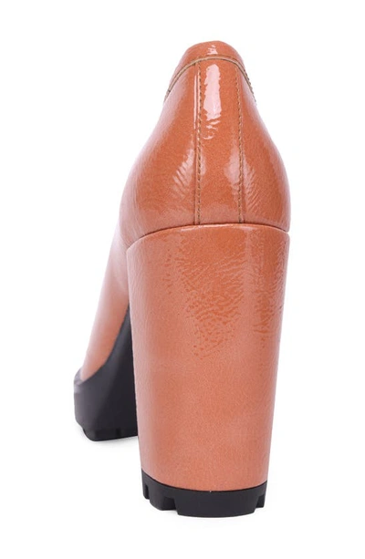 Shop Kenneth Cole New York Justin Lug Sole Loafer Pump In Clay