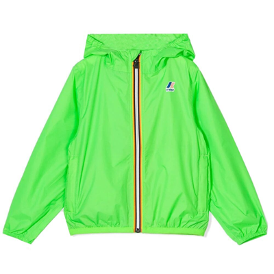 Shop K-way Boys Runner Jacket Windproof Lime-green Green 3y