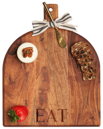 Shop Maple Leaf At Home Eat Acacia Bevel Board With Spreader