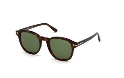Shop Tom Ford Jameson Green Square Men's Sunglasses Ft0752 52n 50