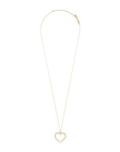 Shop Kurshuni Giulietta Necklace Woman Necklace Gold Size - 925/1000 Silver, Cubic Zirconia