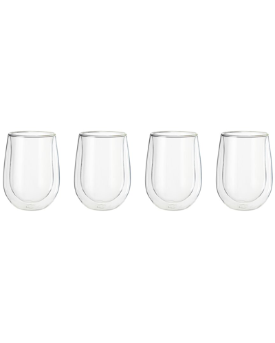 Zwilling J.a. Henckels Zwilling Henckels Cafe Roma Double-wall Glasses Set Of 4
