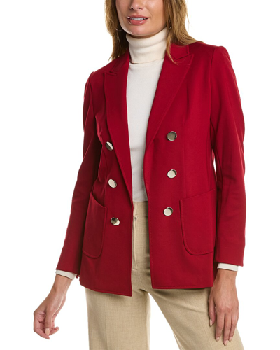 Shop Anne Klein Jacket In Red