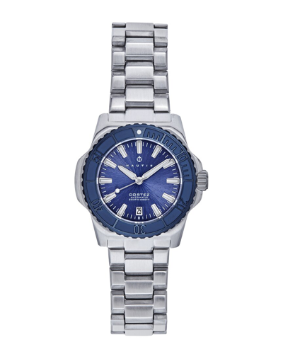 Nautis Cortez Automatic Bracelet Watch W/date - Navy