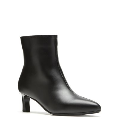 Shop La Canadienne Amely Leather Bootie In Black