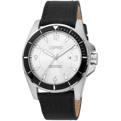 Shop Esprit Prit Men Men's Watch In Silver