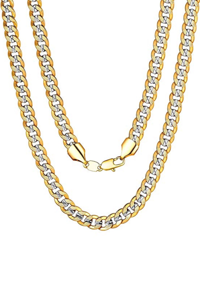 Stephen Oliver 18k Gold & Silver Two Tone Necklace In Gold