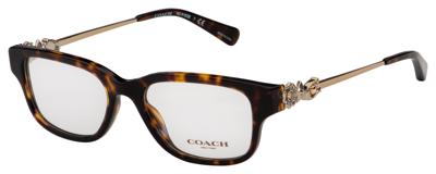 Shop Coach Unisex Fashion 17mm Opticals In Brown